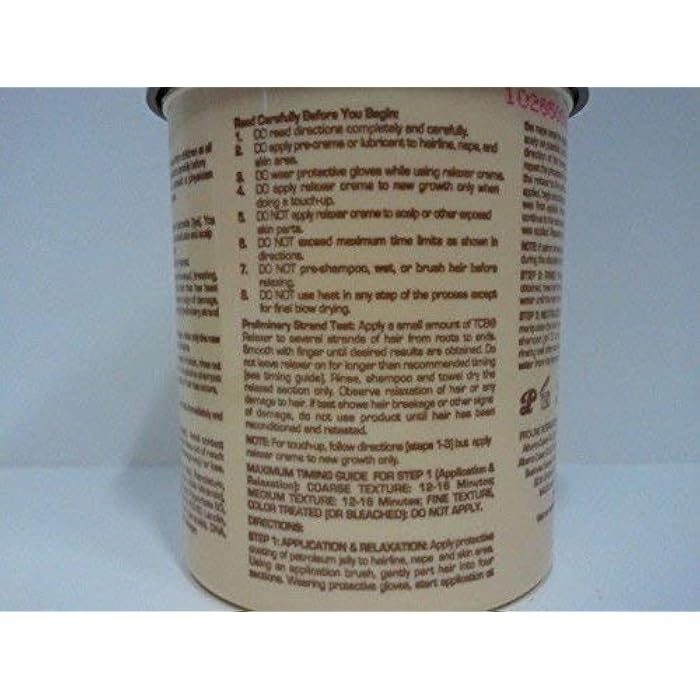Tcb No Base Hair Relaxer Creme Super, 7.5 Ounce (SG_B00FBFQE22_US) - Image 4
